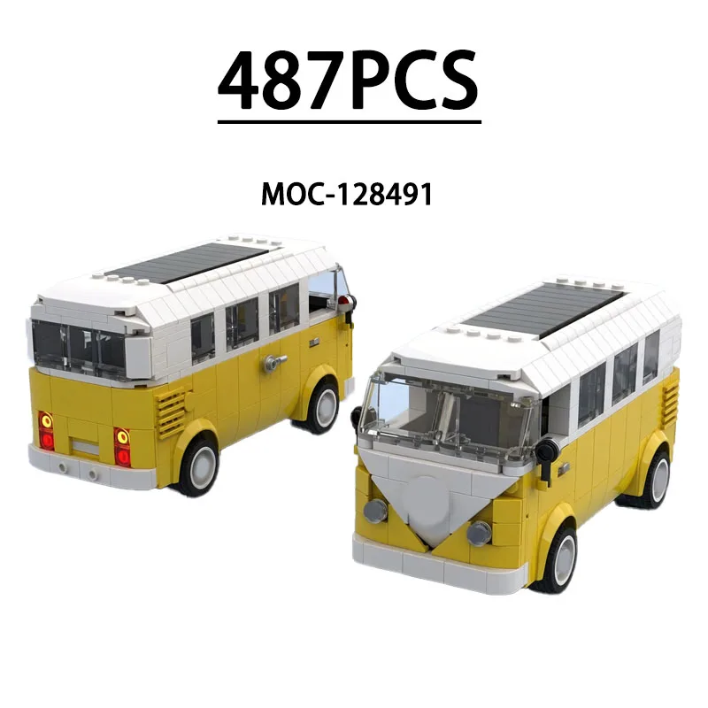 MOC-128491 Building Block Camping Car Assembly Model 487 Pieces Children's Educational Birthday Christmas New Year Toy Gift
MOC-128491 Building Block Camping Car Assembly Model 487 Pieces Children's Educational Birthday Christmas New Year Toy Gift