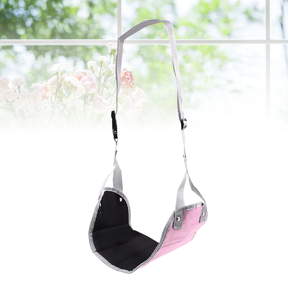 Portable Footrest Hammock Pink Adjustable Height Office Travel Flight Footrest for Lower Back Support
Portable Footrest Hammock Pink Adjustable Height Office Travel Flight Footrest for Lower Back Support