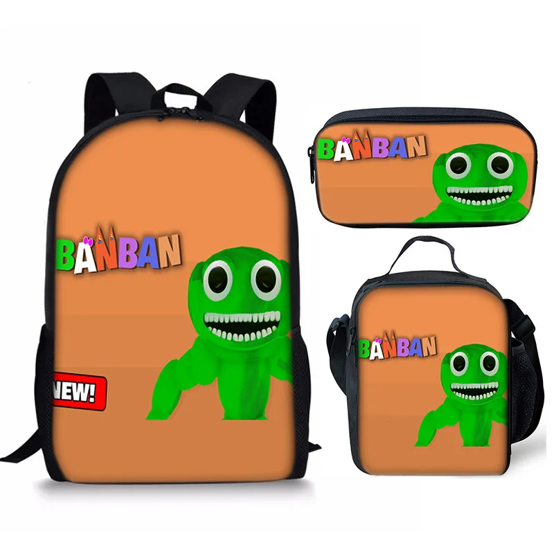 Hip Hop Popular Funny Banban Garden 3D Print 3pcs/Set pupil School Bags Laptop Daypack Backpack Crossbody Lunch bag Pencil Case
Hip Hop Popular Funny Banban Garden 3D Print 3pcs/Set pupil School Bags Laptop Daypack Backpack Crossbody Lunch bag Pencil Case