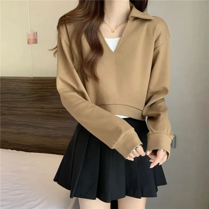 Sweatshirt For Women Cropped Matching Dropshiping Cheap Aesthetic Kpop Cotton 90s Vintage Spring And Autumn Woman Pullover Tops
Sweatshirt For Women Cropped Matching Dropshiping Cheap Aesthetic Kpop Cotton 90s Vintage Spring And Autumn Woman Pullover Tops