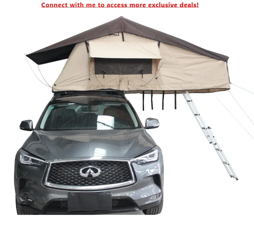New Design Camping Tent Outdoor Roof Top Tent For 4x4 4wd Shop To Sale 420D Polyester Oxford Waterproof 2000mm
New Design Camping Tent Outdoor Roof Top Tent For 4x4 4wd Shop To Sale 420D Polyester Oxford Waterproof 2000mm