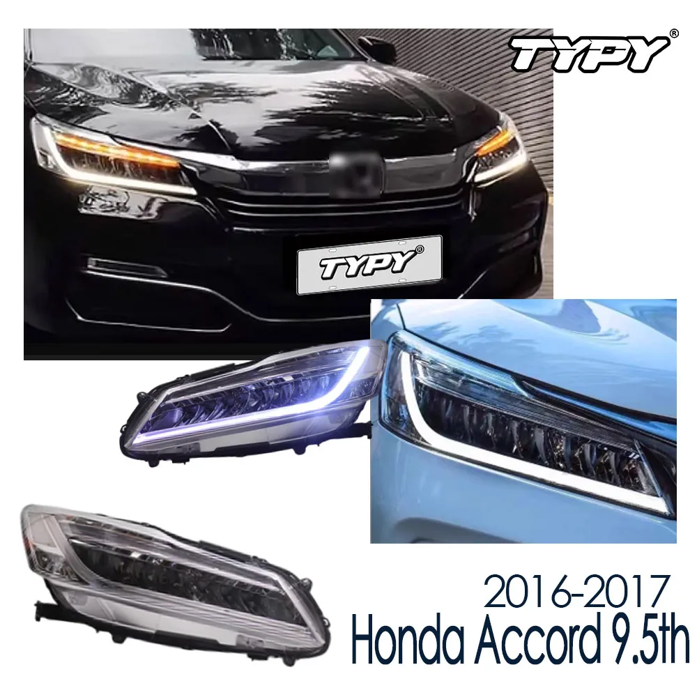 TYPY динамический сигнальный фонарь, автомобильные аксессуары, обновленный модифицированный новый светодиодный светильник для Honda Accord 9.5th 2016-2017, фары
TYPY динамический сигнальный фонарь, автомобильные аксессуары, обновленный модифицированный новый светодиодный светильник для Honda Accord 9.5th 2016-2017, фары