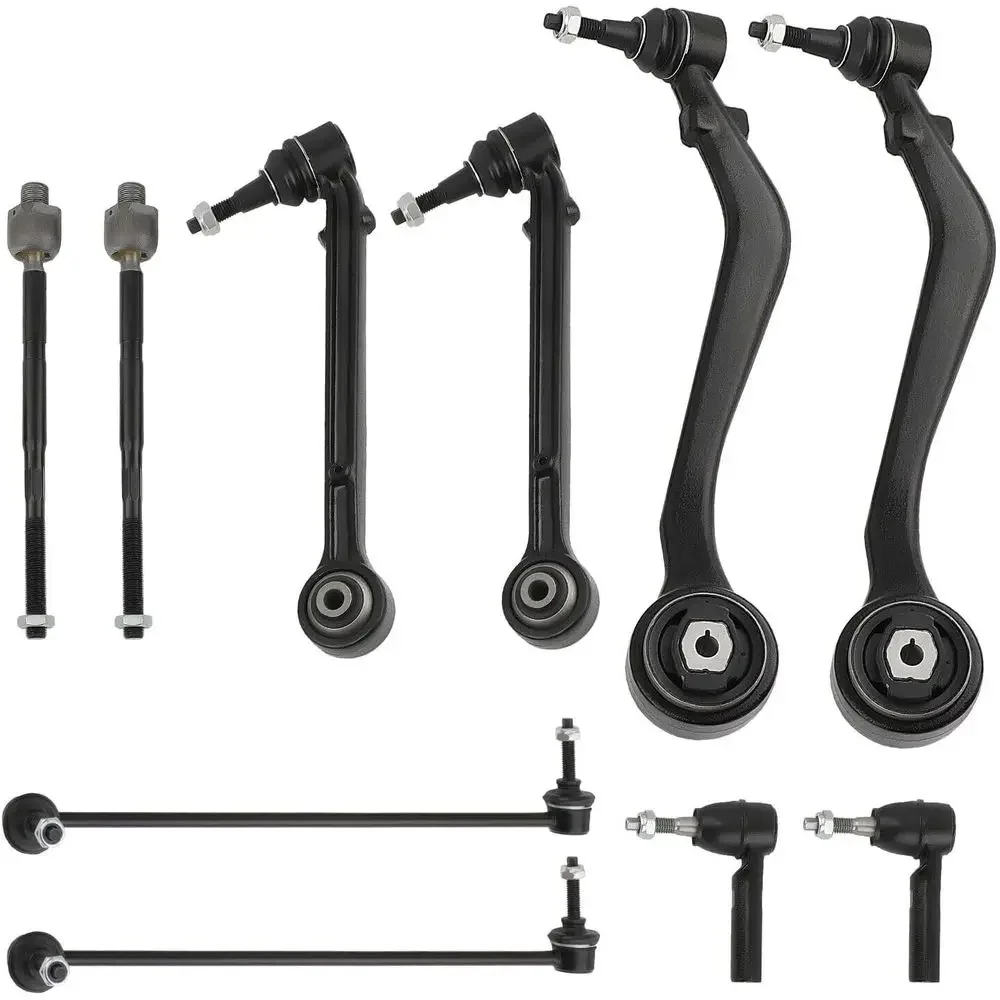 10PCS Suspension Kit for 2010-2015 3.6L/6.2L Vehicles, Lower Control Arms, Inner/Outer Tie Rods, Sway Bar
10PCS Suspension Kit for 2010-2015 3.6L/6.2L Vehicles, Lower Control Arms, Inner/Outer Tie Rods, Sway Bar