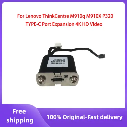 Original For Lenovo ThinkCentre M910q M910X P320 TYPE-C Port Expansion 4K HD Video 00PH716