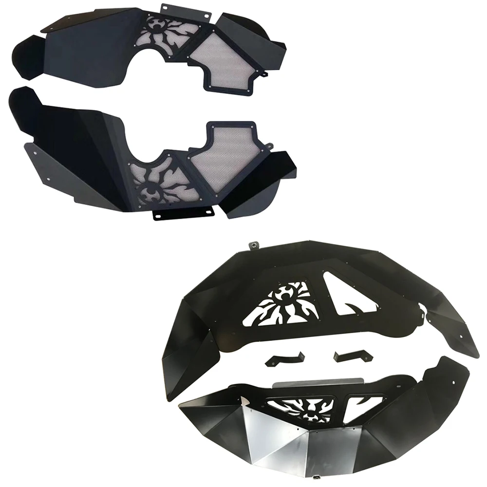 4pcs/set Lantsun JL1159 + JL1160 Aluminum Alloy Front and Rear Inner Fender liner for wrangler JL wheelbrow liners
4pcs/set Lantsun JL1159 + JL1160 Aluminum Alloy Front and Rear Inner Fender liner for wrangler JL wheelbrow liners