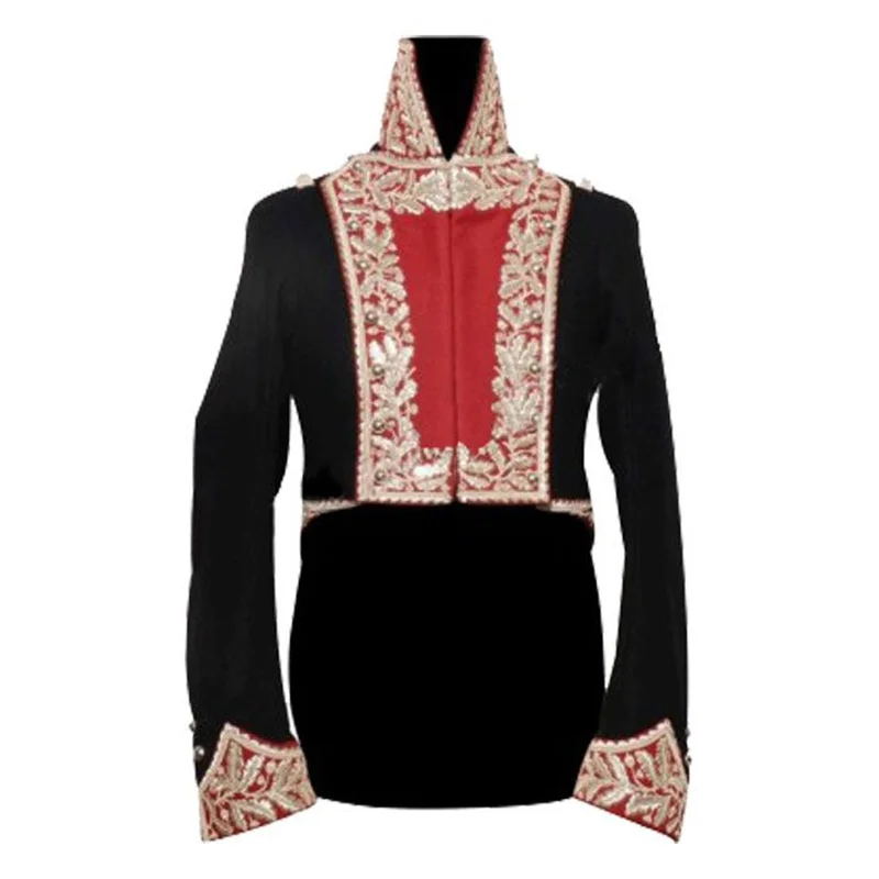 Historical General Costume 18th Century Military Uniform Officer Soldier Tuxedo Colonial Civil War Hussar Jacket For Men
Historical General Costume 18th Century Military Uniform Officer Soldier Tuxedo Colonial Civil War Hussar Jacket For Men