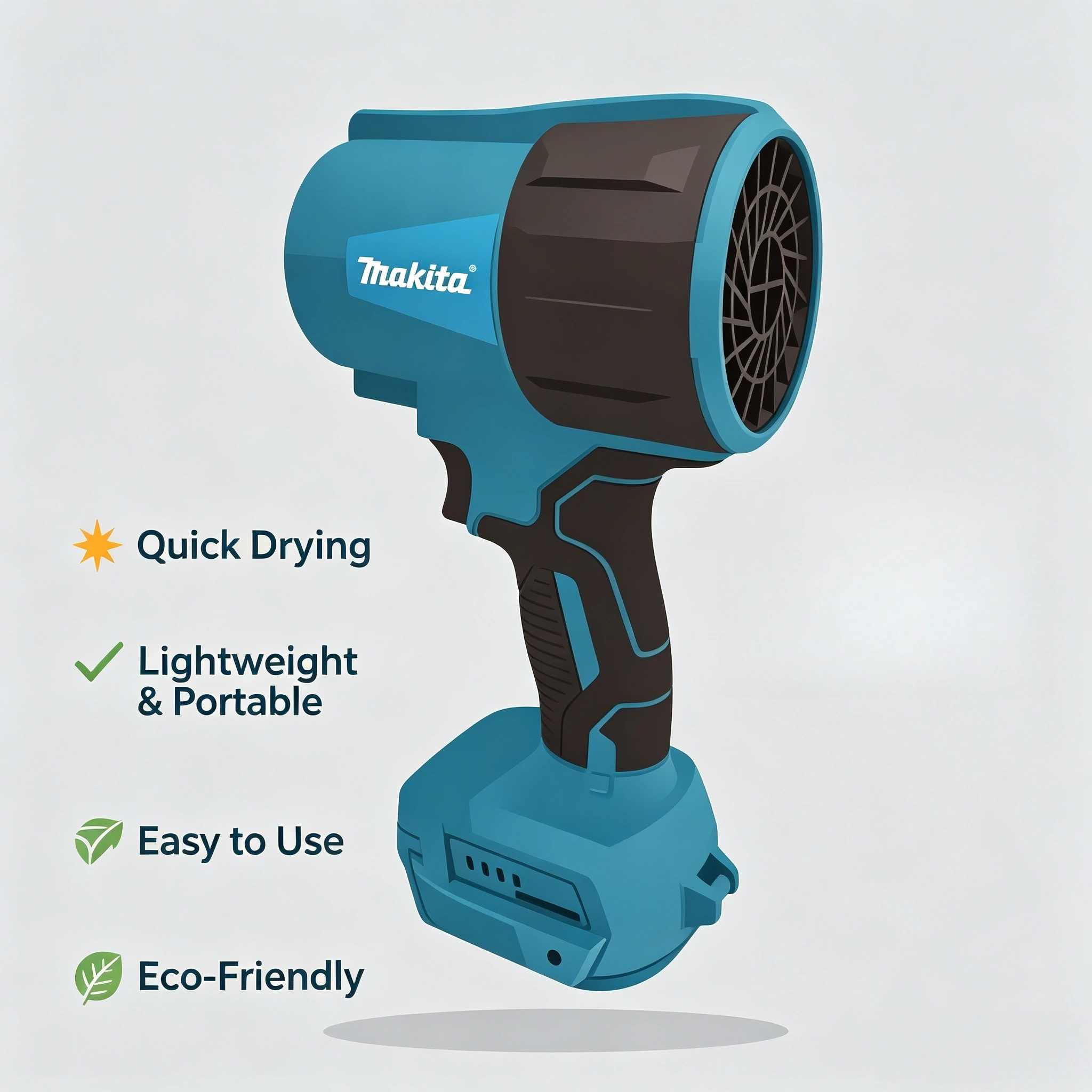 Makita 18V LXT Compatible Violent Blower 30000RPM Electric Air Duster (Tool Only)
Makita 18V LXT Compatible Violent Blower 30000RPM Electric Air Duster (Tool Only)
