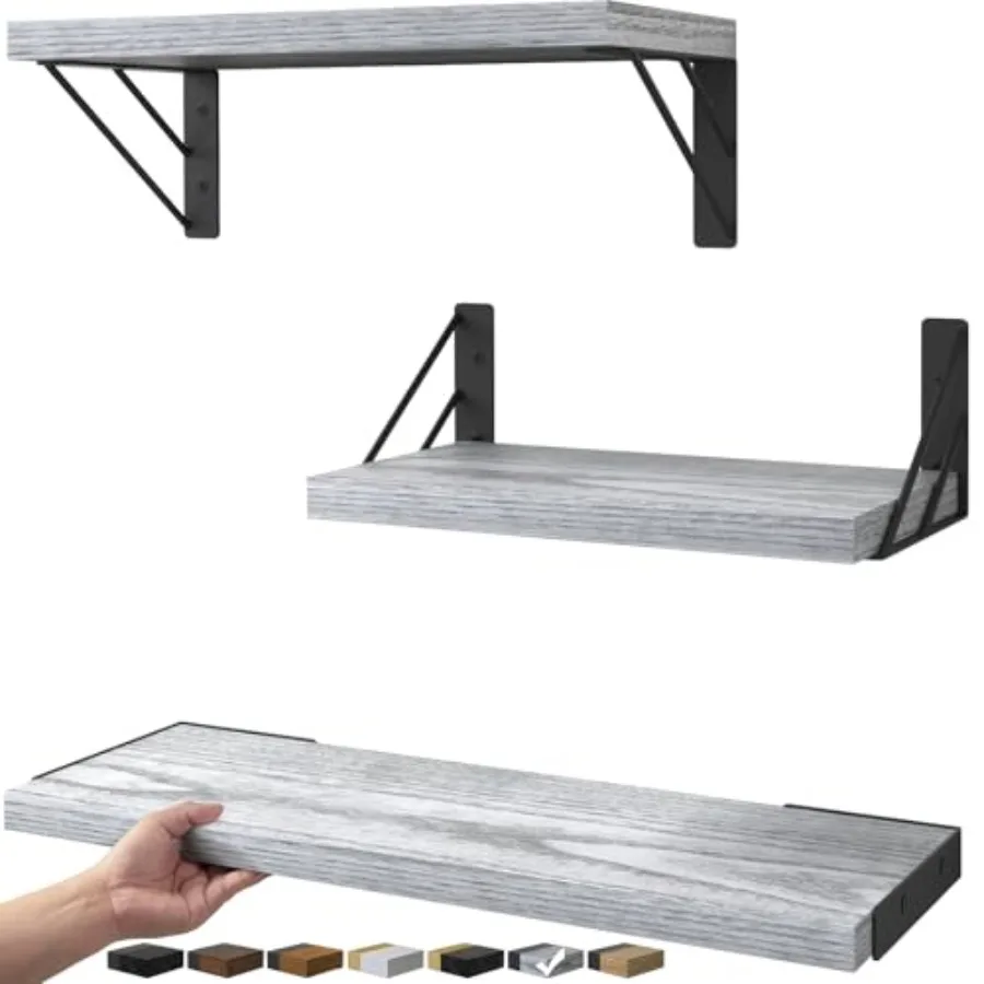 Wall Shelves for Bedroom Decor, Floating Wall Shelves for Living Room Kitchen Storage, Mounted Rustic Wood Floating Shelves for
Wall Shelves for Bedroom Decor, Floating Wall Shelves for Living Room Kitchen Storage, Mounted Rustic Wood Floating Shelves for