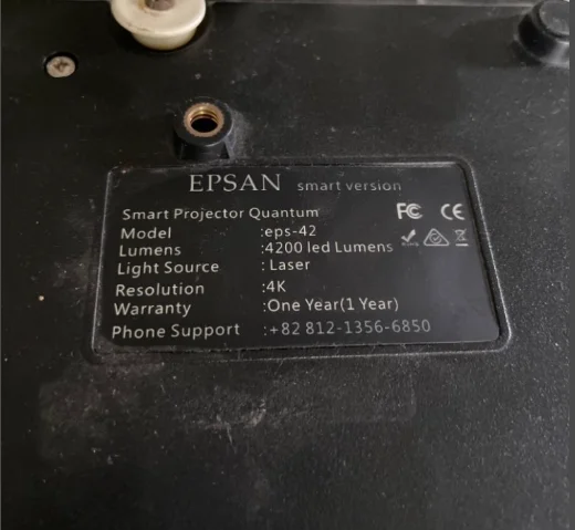 New 3.8Inch LCD Screen Display For EPSAN Smart Version eps-42 Laser 4K Smart Projector Quantum Projector DIY LCD Panel
New 3.8Inch LCD Screen Display For EPSAN Smart Version eps-42 Laser 4K Smart Projector Quantum Projector DIY LCD Panel