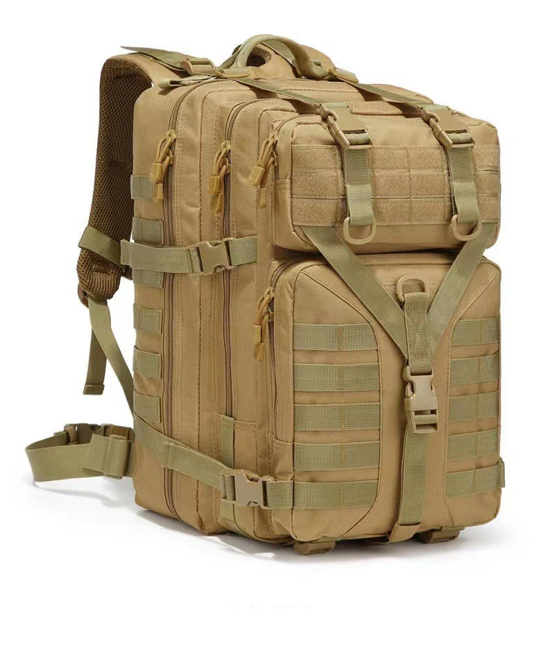 Tactical Backpack Outdoor Shoulder Camouflage 3P Bag Large Capacity Waterproof Oxford Bag Mountaineering Travel Hiking Backpack
Tactical Backpack Outdoor Shoulder Camouflage 3P Bag Large Capacity Waterproof Oxford Bag Mountaineering Travel Hiking Backpack