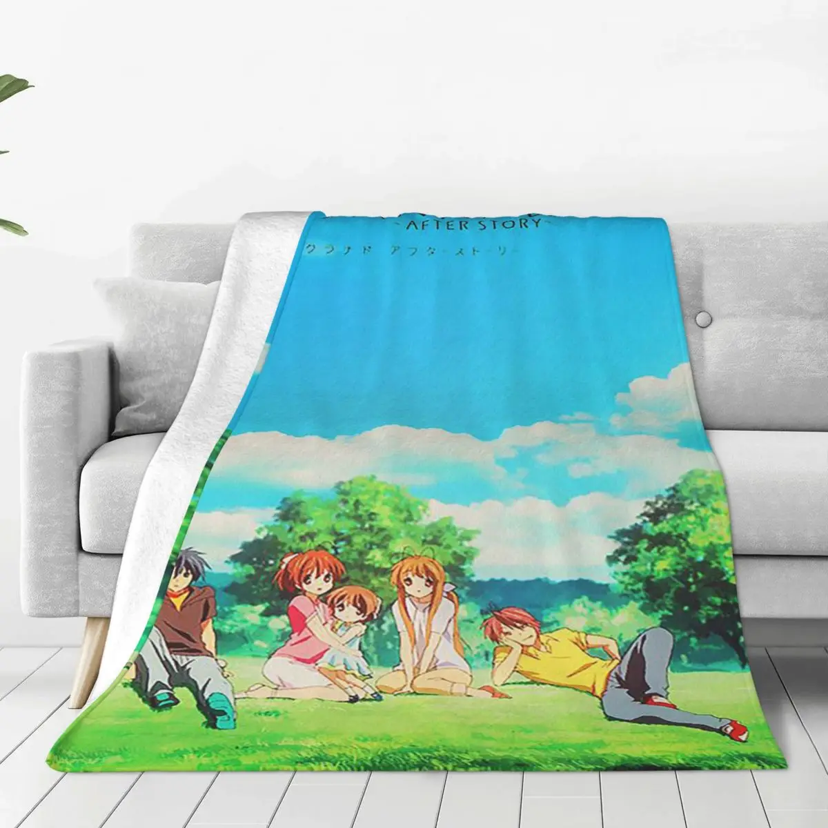 Clannad Cartoon Blankets Flannel Spring/Autumn Japanese TV Animation Ultra-Soft Throw Blanket for Bed Office Plush Thin Quilt
Clannad Cartoon Blankets Flannel Spring/Autumn Japanese TV Animation Ultra-Soft Throw Blanket for Bed Office Plush Thin Quilt
