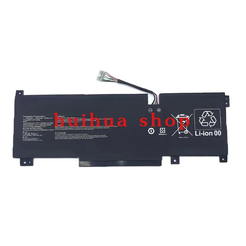 New BTY-M492 Laptop Battery for MSI Pulse GL66 11UDK-076 GL66-11UDK-066JP 11UEK-050XFR 11UEK-007FR Notbook 11.4V 53.5Wh JM
New BTY-M492 Laptop Battery for MSI Pulse GL66 11UDK-076 GL66-11UDK-066JP 11UEK-050XFR 11UEK-007FR Notbook 11.4V 53.5Wh JM