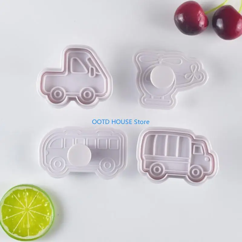 103A 8pcs Car Pattern Plastic Baking Mold Kitchen Biscuit Cookie Cutter Pastry Plunger 3D Cake Decorating
103A 8pcs Car Pattern Plastic Baking Mold Kitchen Biscuit Cookie Cutter Pastry Plunger 3D Cake Decorating