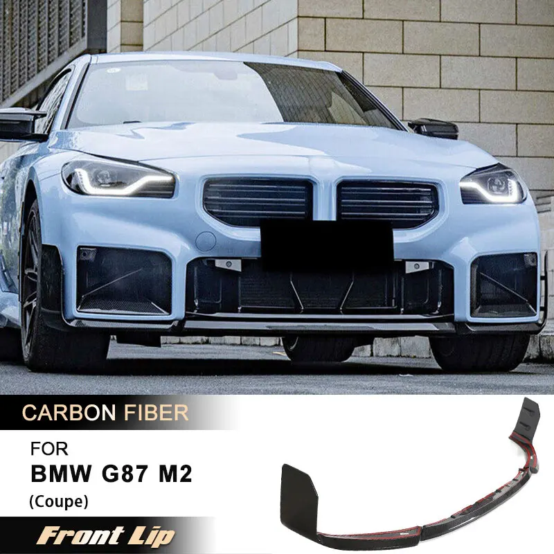 Car Front Bumper Lip Spoiler for BMW G87 M2 Base Coupe 2-Door 2022 2023 Front Lip Splitters Chin Guards Real Carbon Fiber
Car Front Bumper Lip Spoiler for BMW G87 M2 Base Coupe 2-Door 2022 2023 Front Lip Splitters Chin Guards Real Carbon Fiber