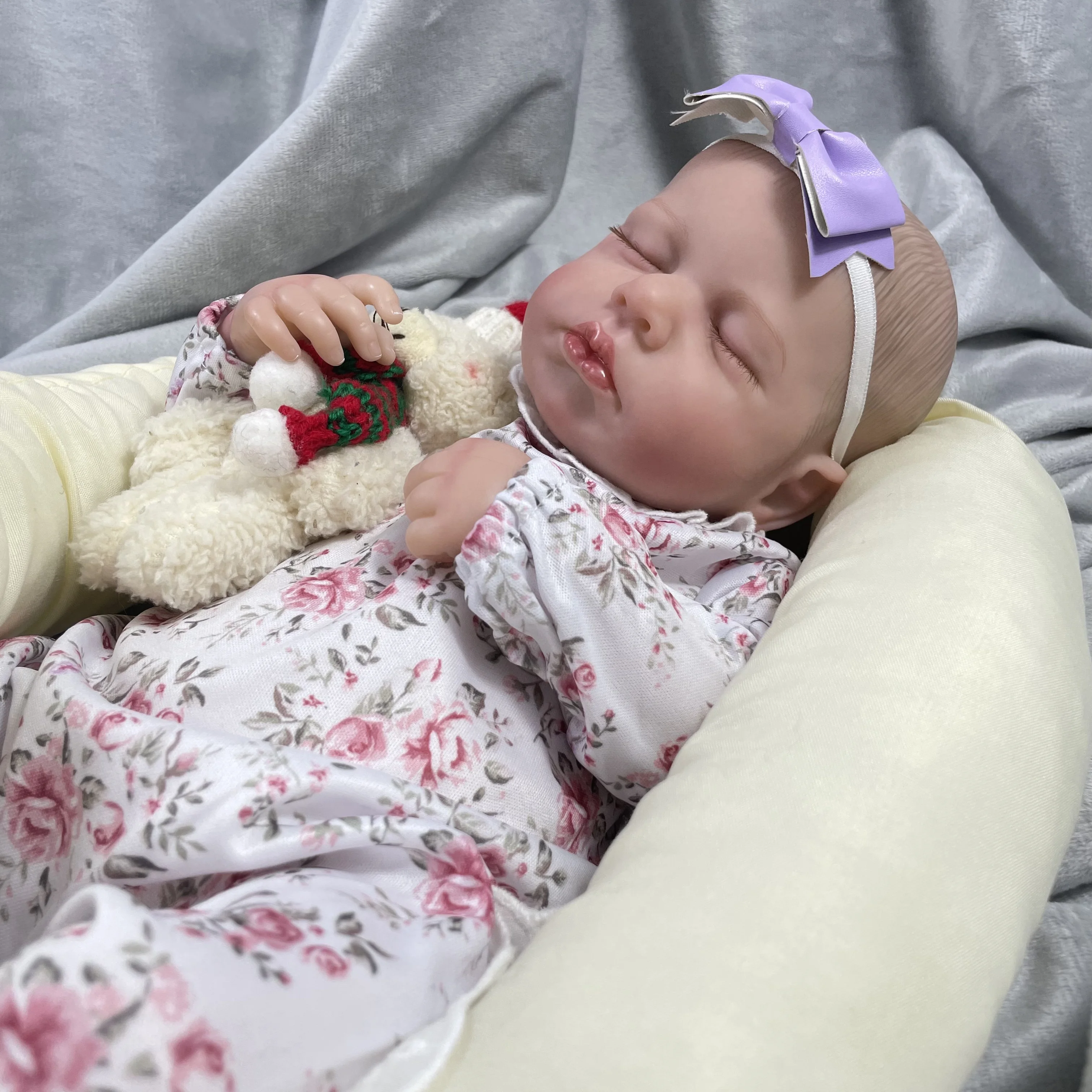 MRB 50CM Finished LouLou Reborn Dolls Lifelike Silicone Vinyl Newborn 3D Skin Visible Veins DIY Toys Christmas Gift For Girls
MRB 50CM Finished LouLou Reborn Dolls Lifelike Silicone Vinyl Newborn 3D Skin Visible Veins DIY Toys Christmas Gift For Girls