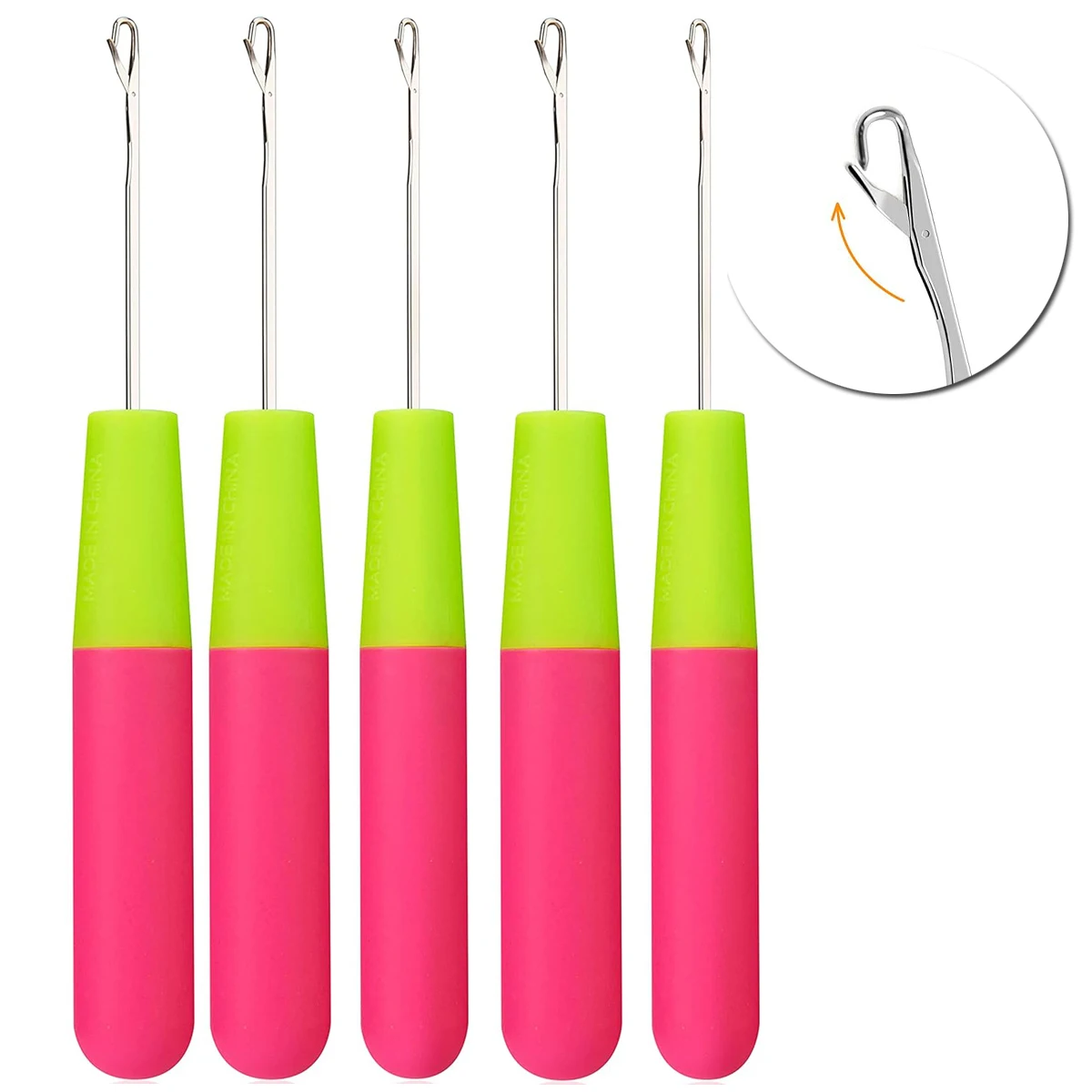 5Pcs Latch Hook Crochet Needle Dreadlocks Knitt Hair Crochet Needle Hook Hair Weaving Dreadlocks Accessories
5Pcs Latch Hook Crochet Needle Dreadlocks Knitt Hair Crochet Needle Hook Hair Weaving Dreadlocks Accessories