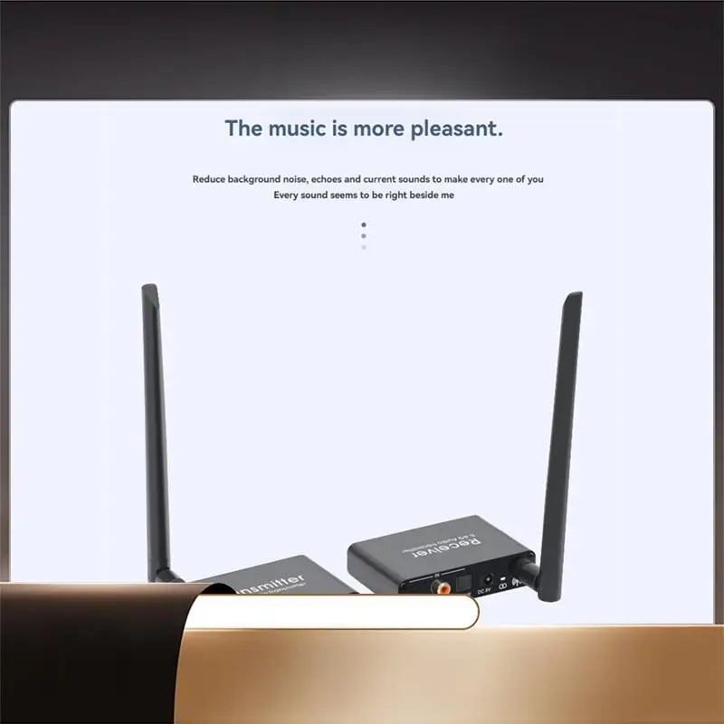 Коаксиальный беспроводной аудиопередатчик из оптического волокна 5,8G без задержки с радиусом действия 50 м для приема четкого сигнала-N35R
Коаксиальный беспроводной аудиопередатчик из оптического волокна 5,8G без задержки с радиусом действия 50 м для приема четкого сигнала-N35R