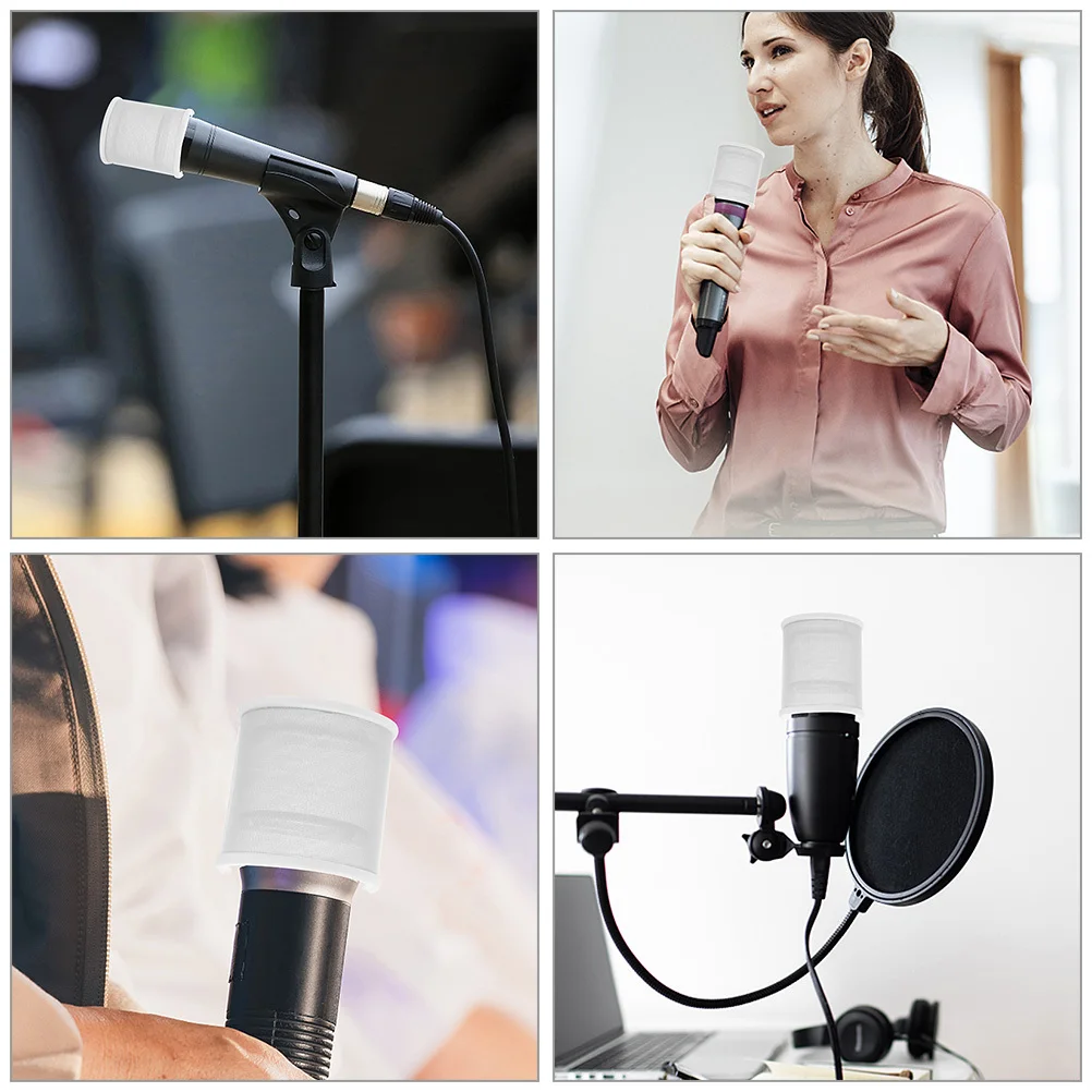 2 pcs Shape Mic Windscreen Cover For Handheld Microphone Pop Filter Live Broadcast Handheld Microphone Windscreen Shield
2 pcs Shape Mic Windscreen Cover For Handheld Microphone Pop Filter Live Broadcast Handheld Microphone Windscreen Shield