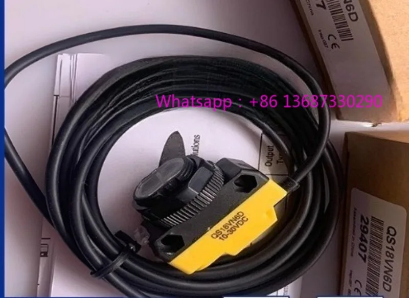 Photoelectric switch QS18VN6D QS18VP6D QS18VN6LP QS18VP6LP QS18VN6R, brand new genuine photoelectric switch
Photoelectric switch QS18VN6D QS18VP6D QS18VN6LP QS18VP6LP QS18VN6R, brand new genuine photoelectric switch
