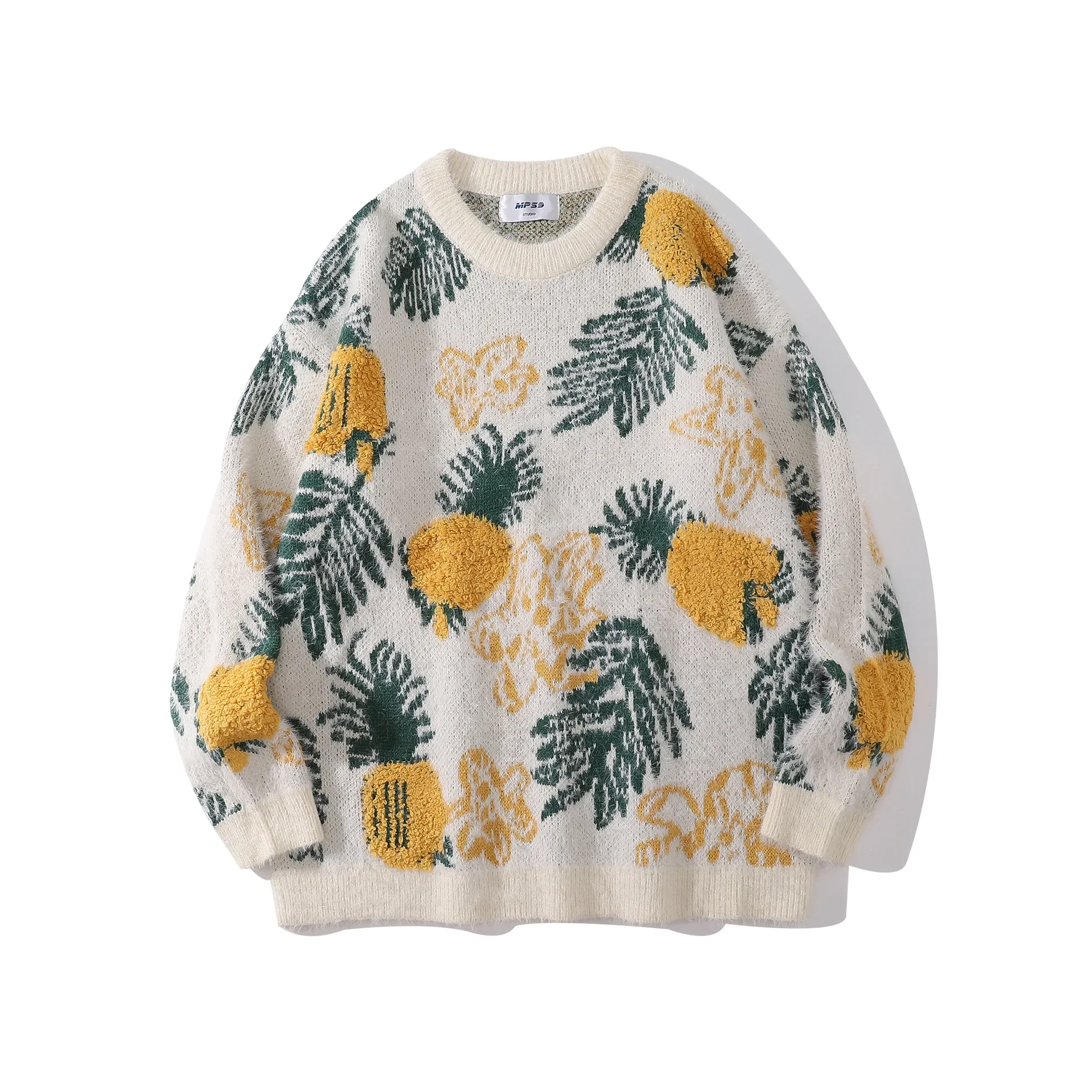 2023 Men's New Autumn Cute Pineapple Three-Dimensional Fun Printed Casual Sweater
2023 Men's New Autumn Cute Pineapple Three-Dimensional Fun Printed Casual Sweater