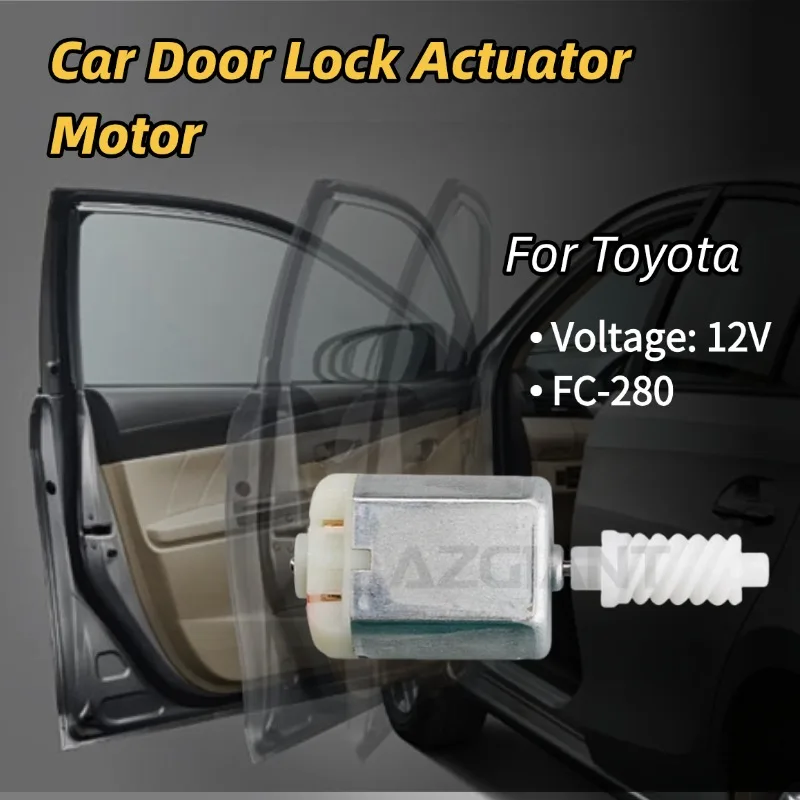 AZGIANT FC-280 Door Lock Block Motor Car Locking System Motor For 2006-2012 Toyota Auris E150 MK1 Interior Replacement Parts
AZGIANT FC-280 Door Lock Block Motor Car Locking System Motor For 2006-2012 Toyota Auris E150 MK1 Interior Replacement Parts