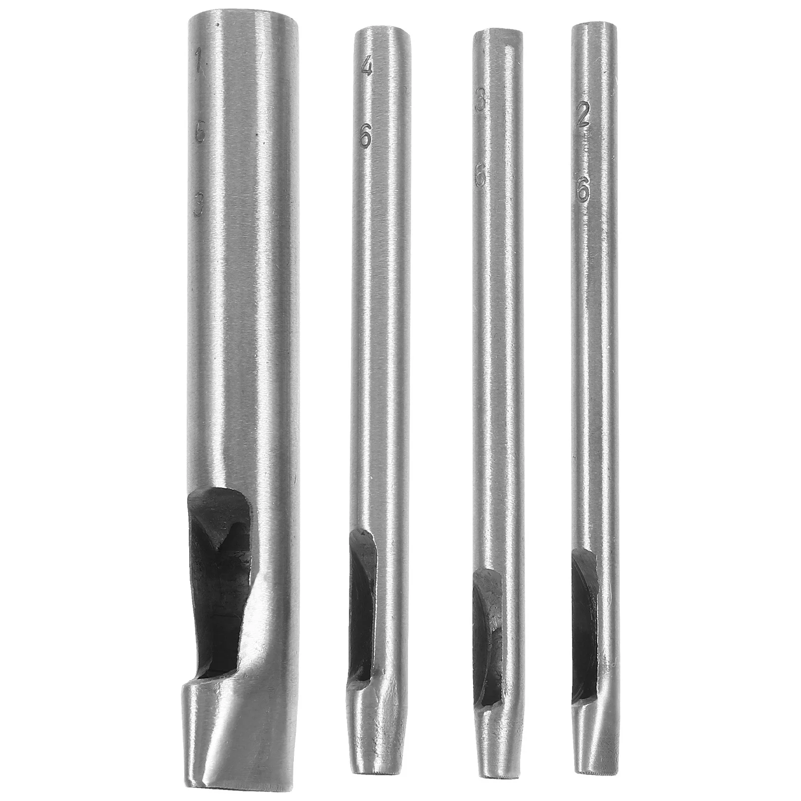 4Pcs Pattern Hole Punch Set Belt Watch Band Puncher Stainless Steel Hollow Cutter Hand Tool for DIY Work
4Pcs Pattern Hole Punch Set Belt Watch Band Puncher Stainless Steel Hollow Cutter Hand Tool for DIY Work