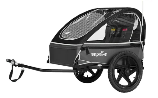 SEPNINE BT609S Foldable Trailer For Toddler With Large Storage Back Pocket Quick Release Hitch Compact Carry
SEPNINE BT609S Foldable Trailer For Toddler With Large Storage Back Pocket Quick Release Hitch Compact Carry
