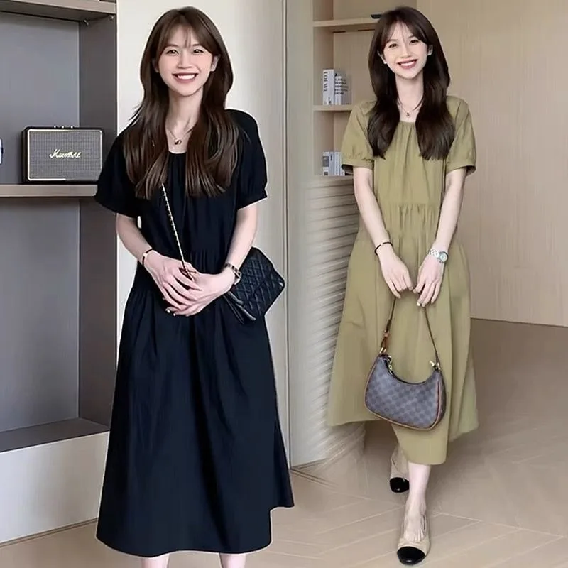 2025 Summer Cotton Linen Short Sleeve Dress Pregnancy Dress Maternity Dresses Casual Loose Straight Long Dresses Spring Autumn
2025 Summer Cotton Linen Short Sleeve Dress Pregnancy Dress Maternity Dresses Casual Loose Straight Long Dresses Spring Autumn
