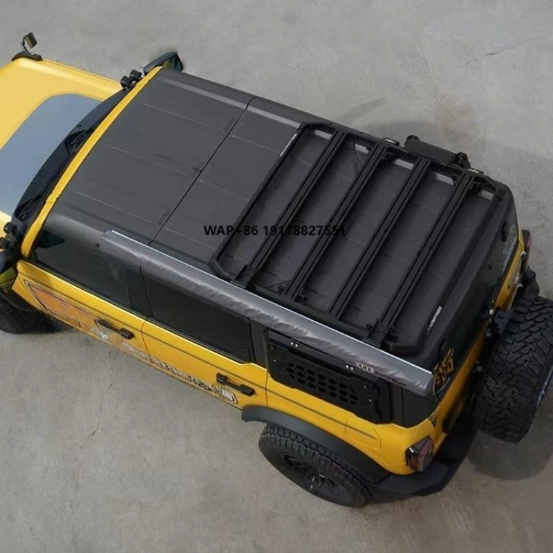 Wholesale SUV Roof Top Luggage Rack for Offroad Travel Heavy Duty Aluminum Cross Bar Cargo Carrier Foldable Design
Wholesale SUV Roof Top Luggage Rack for Offroad Travel Heavy Duty Aluminum Cross Bar Cargo Carrier Foldable Design