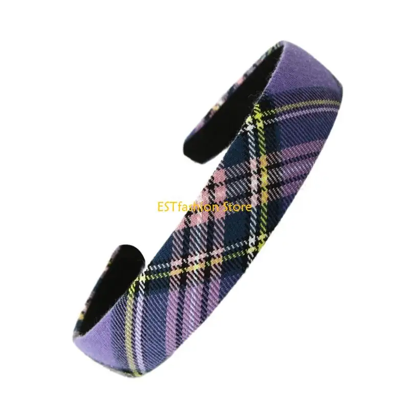 Y5GC Reusable Plaided Wide Hairband Styling Headwrap Multiuse Hair Accessory For Women Work Event and Vacation Dressingup
Y5GC Reusable Plaided Wide Hairband Styling Headwrap Multiuse Hair Accessory For Women Work Event and Vacation Dressingup