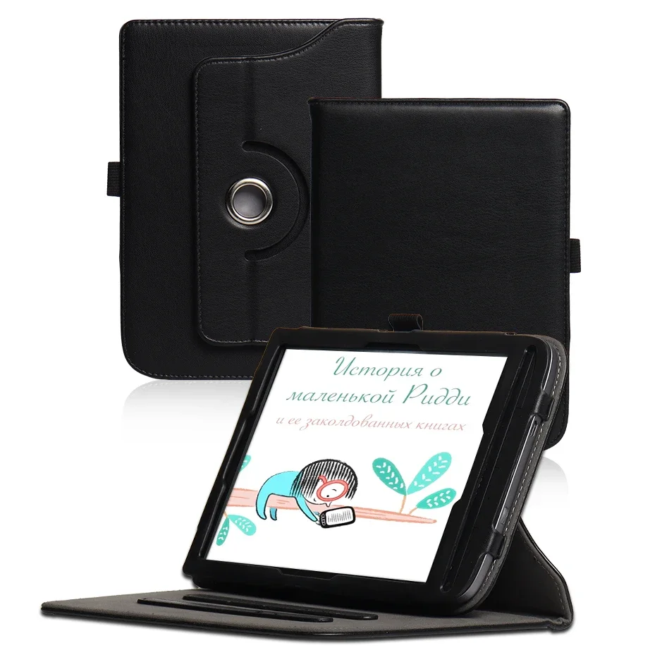 360 Degree Rotating Funda For PocketBook 740 (InkPad 3) Color Pro Case 7.8" eBook Magnetic Cover with Hand Strap
360 Degree Rotating Funda For PocketBook 740 (InkPad 3) Color Pro Case 7.8" eBook Magnetic Cover with Hand Strap