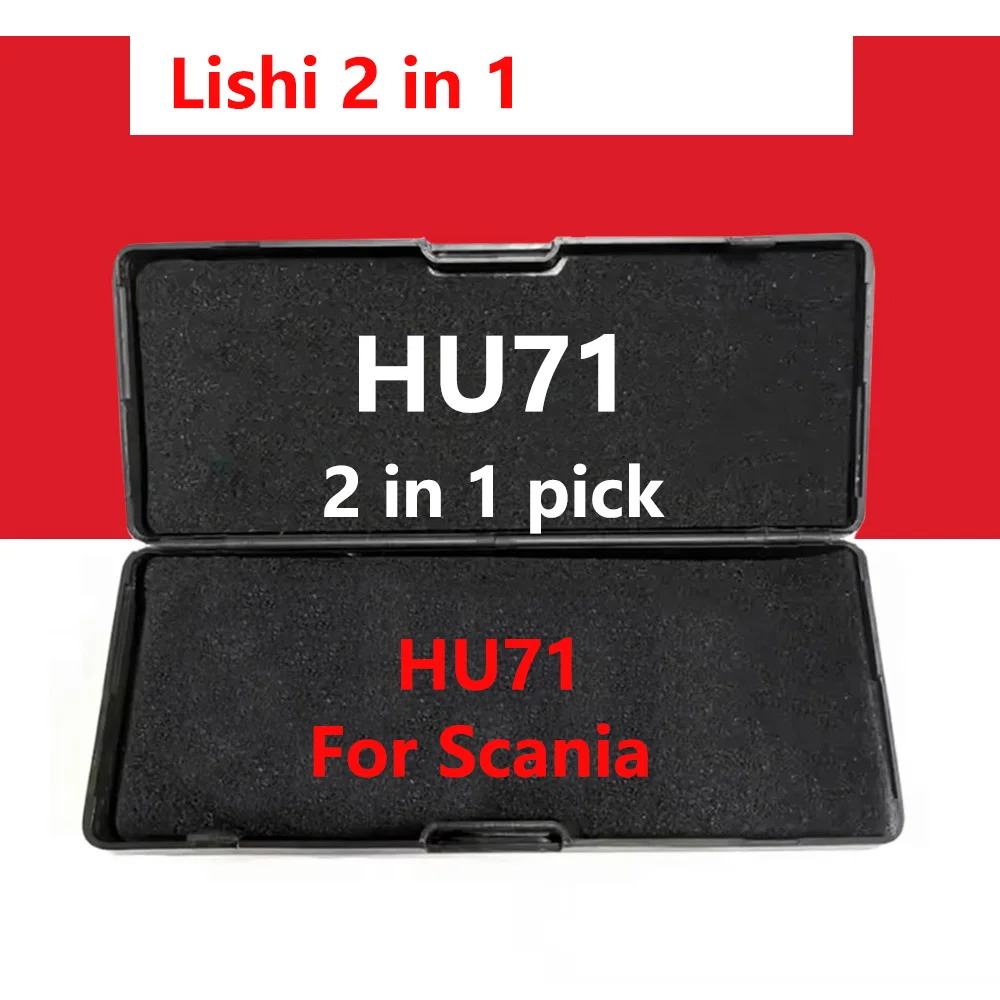 LISHI 2 в 1 HU71 для земляника, тяжелый грузовик Scania LISHI Pick/декодер HU71 2 в 1, инструменты
LISHI 2 в 1 HU71 для земляника, тяжелый грузовик Scania LISHI Pick/декодер HU71 2 в 1, инструменты