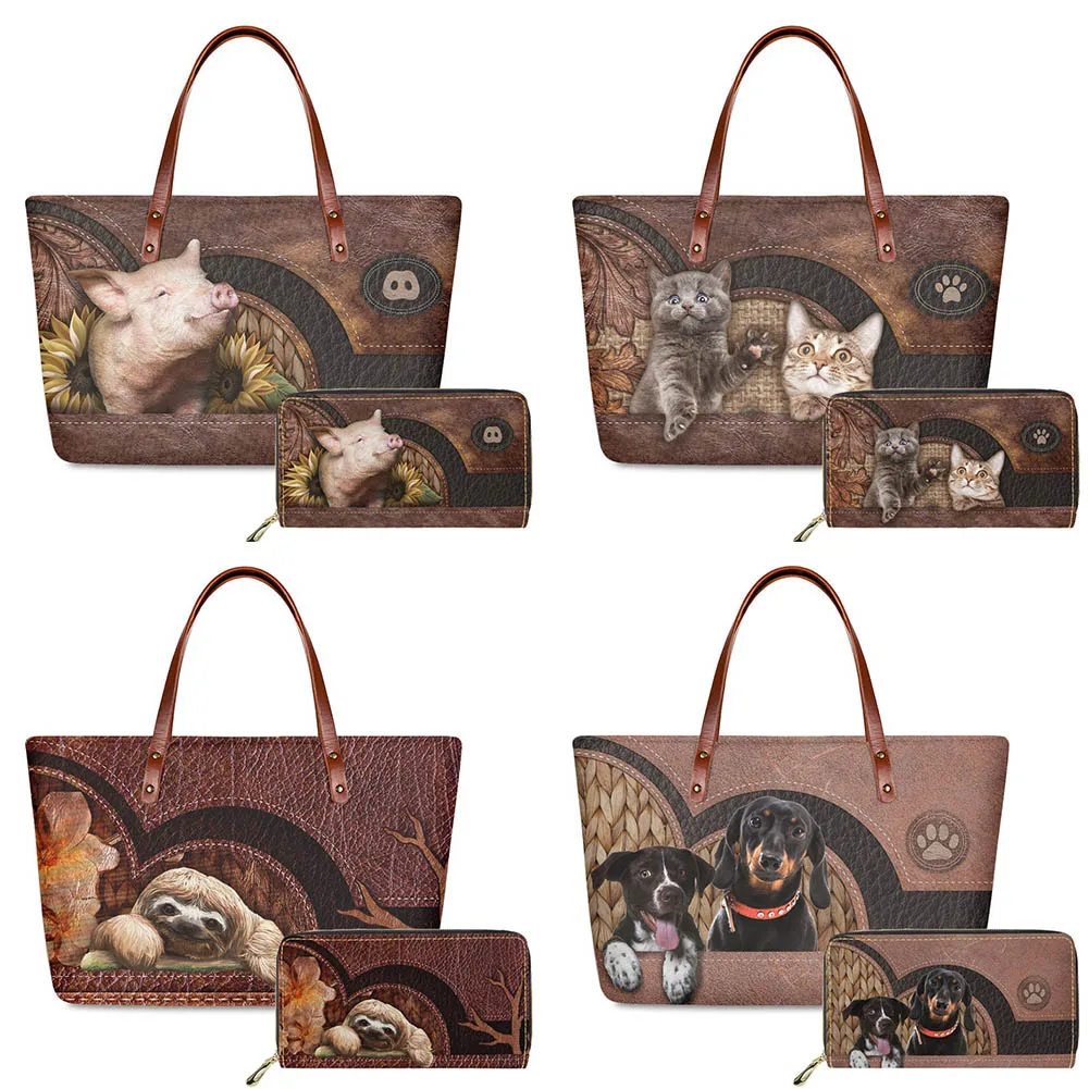 Animal Women's Bag 2022 Trend Tote Beach Large Bags For Women Purse And Handbag Set Luxury Brand Big Women Handbag Wallet
Animal Women's Bag 2022 Trend Tote Beach Large Bags For Women Purse And Handbag Set Luxury Brand Big Women Handbag Wallet