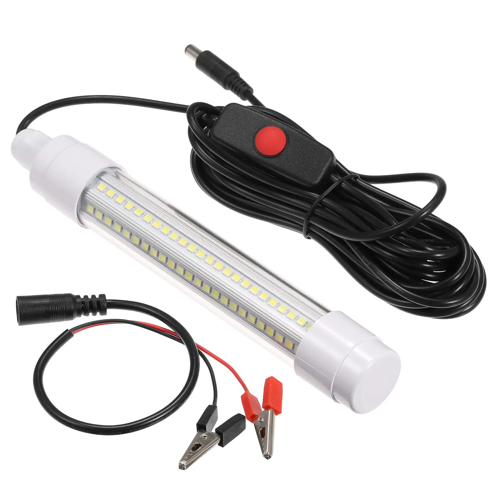 144 LED Submersible Fishing Light Underwater Fish Finder Lamp Night Fishing Lure Bait Light Fish Attracting Light
144 LED Submersible Fishing Light Underwater Fish Finder Lamp Night Fishing Lure Bait Light Fish Attracting Light
