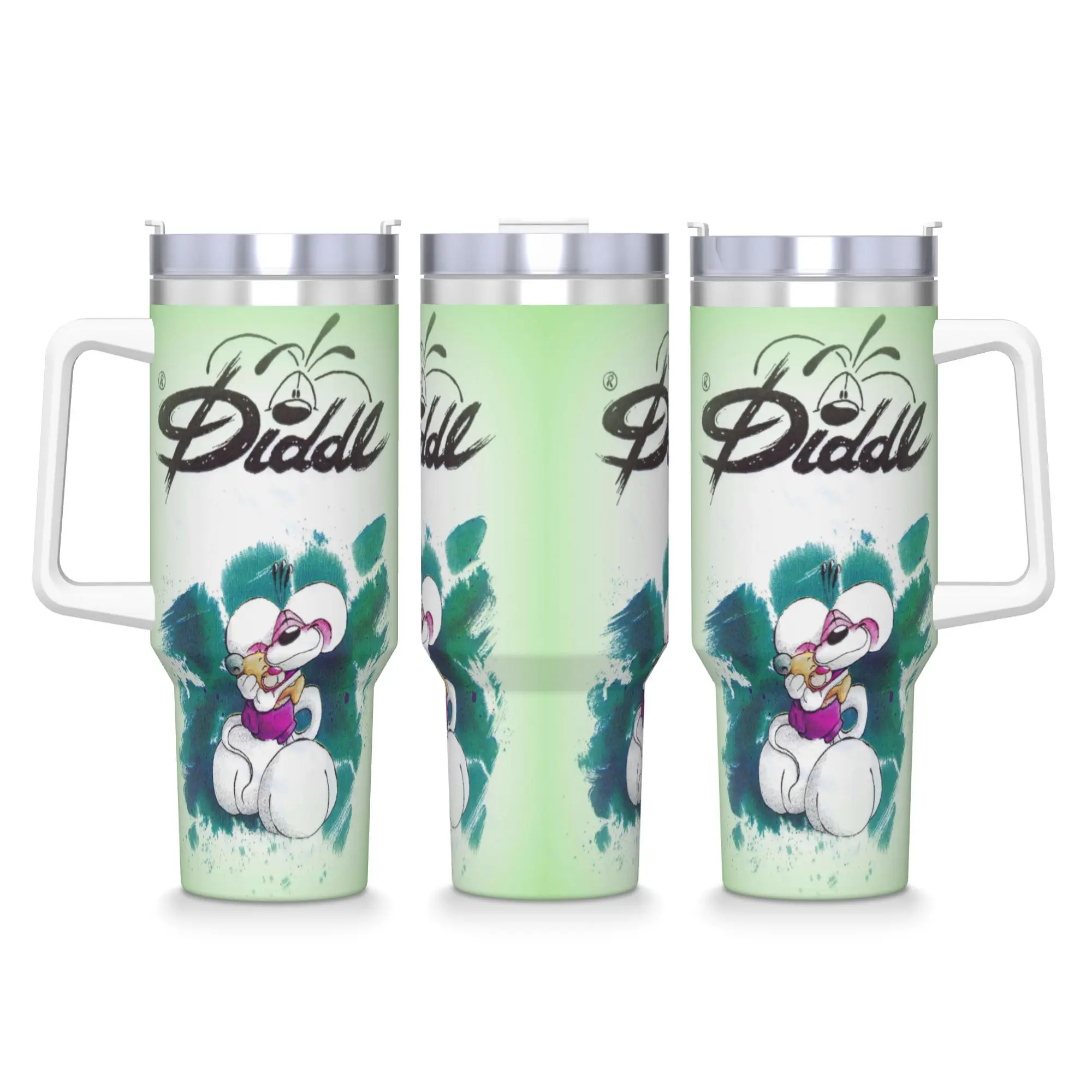 Mouse Diddl Stainless Steel Tumbler Travel Car Mugs Large Coffee Mug Heat Preservation Cold and Hot Milk Tea Water Bottle
Mouse Diddl Stainless Steel Tumbler Travel Car Mugs Large Coffee Mug Heat Preservation Cold and Hot Milk Tea Water Bottle