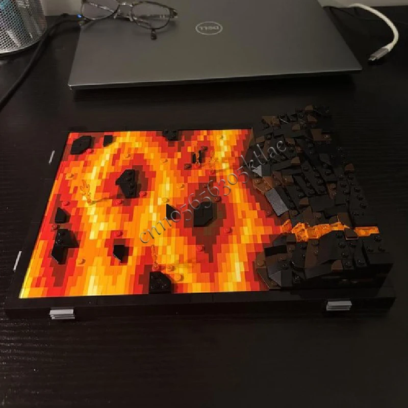 1263 PCS MOC Star Battle Lava Versus Stereoscopic Model Model Building Block Brick Creative Assembly Popular Toys Birthday Gifts
1263 PCS MOC Star Battle Lava Versus Stereoscopic Model Model Building Block Brick Creative Assembly Popular Toys Birthday Gifts