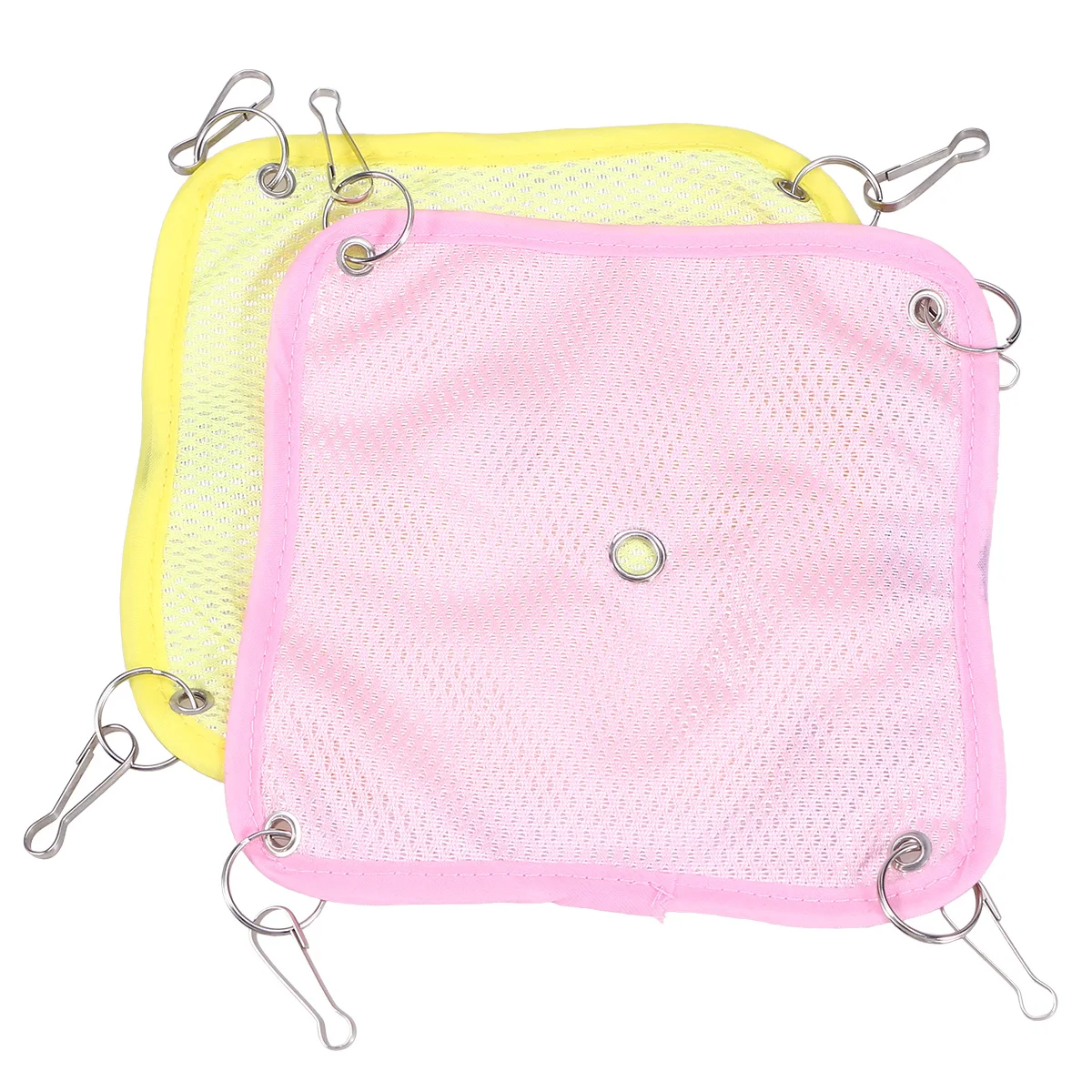 2pcs Summer Pet Hammock Animal Bed Mesh Breathable Hammock for Hamster Small Pet Random Color Size S
2pcs Summer Pet Hammock Animal Bed Mesh Breathable Hammock for Hamster Small Pet Random Color Size S