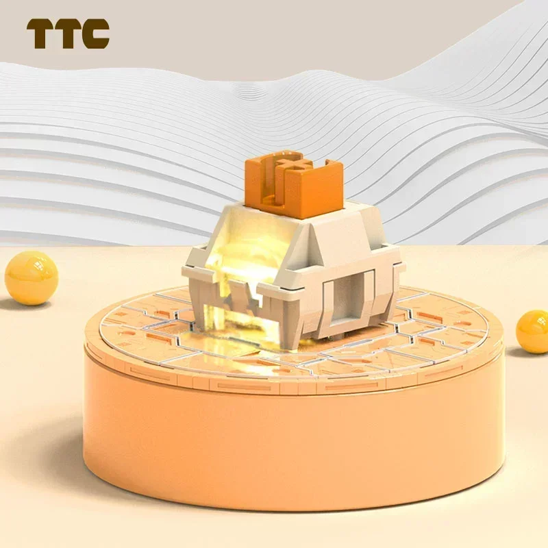 Линейный переключатель TTC Flame Orange, 5-контактный механический переключатель HiFi для игр и набора текста с возможностью горячей замены
Линейный переключатель TTC Flame Orange, 5-контактный механический переключатель HiFi для игр и набора текста с возможностью горячей замены