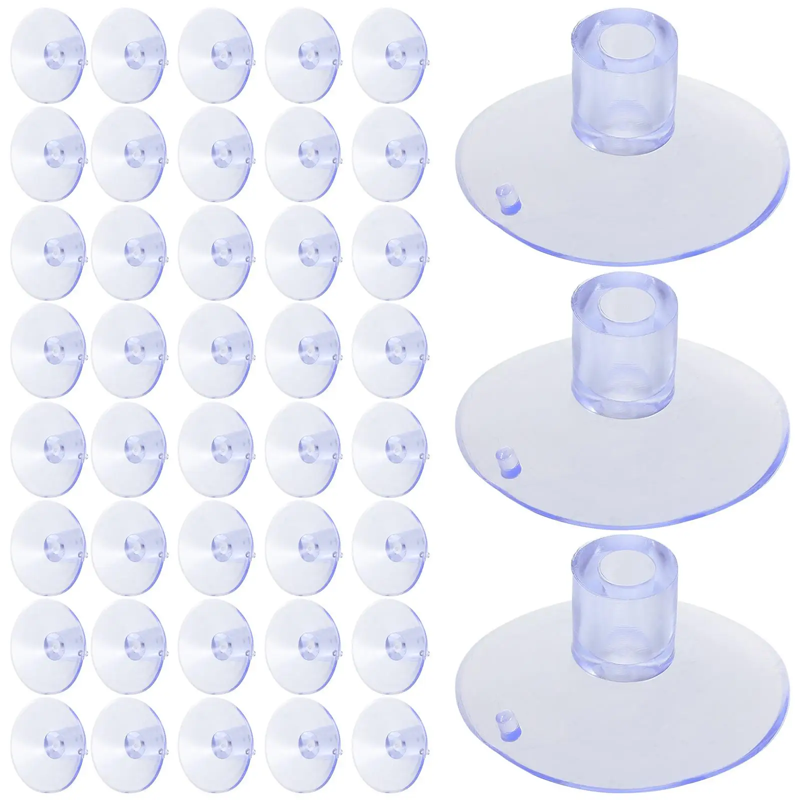 100 Pieces 35mm Transparent Suction Cups Strong Adhesion Glass Table Top Flagpole Accessories Small Suction Cups Vertical Hole
100 Pieces 35mm Transparent Suction Cups Strong Adhesion Glass Table Top Flagpole Accessories Small Suction Cups Vertical Hole