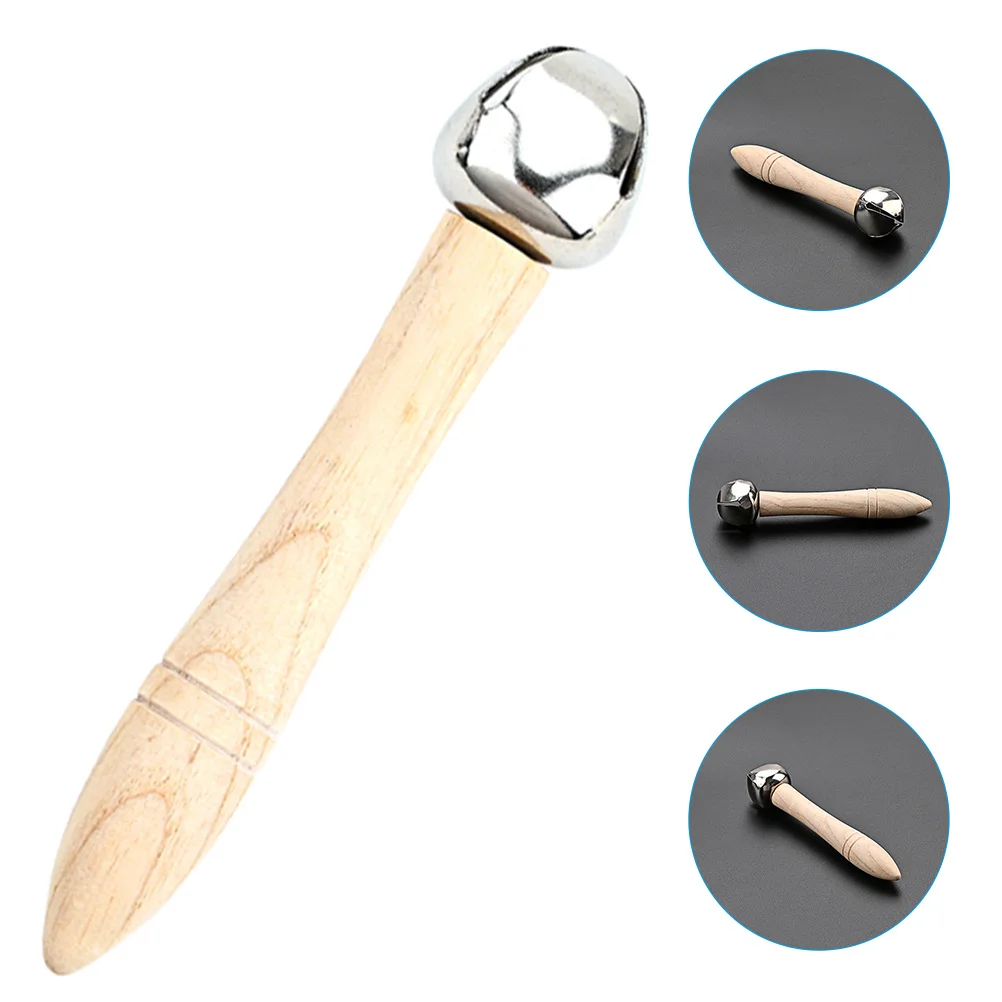 Handheld The Bell Child Baby Musical Instruments Button Metal Chime Shaking Rattle
Handheld The Bell Child Baby Musical Instruments Button Metal Chime Shaking Rattle