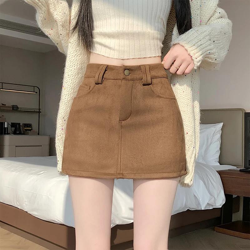 High Waist A-Line Skirt Leather Fabric Anti-Light Walking Sexy Girl Spring Summer New Arrival Commute Sle Ladies Skirt
High Waist A-Line Skirt Leather Fabric Anti-Light Walking Sexy Girl Spring Summer New Arrival Commute Sle Ladies Skirt