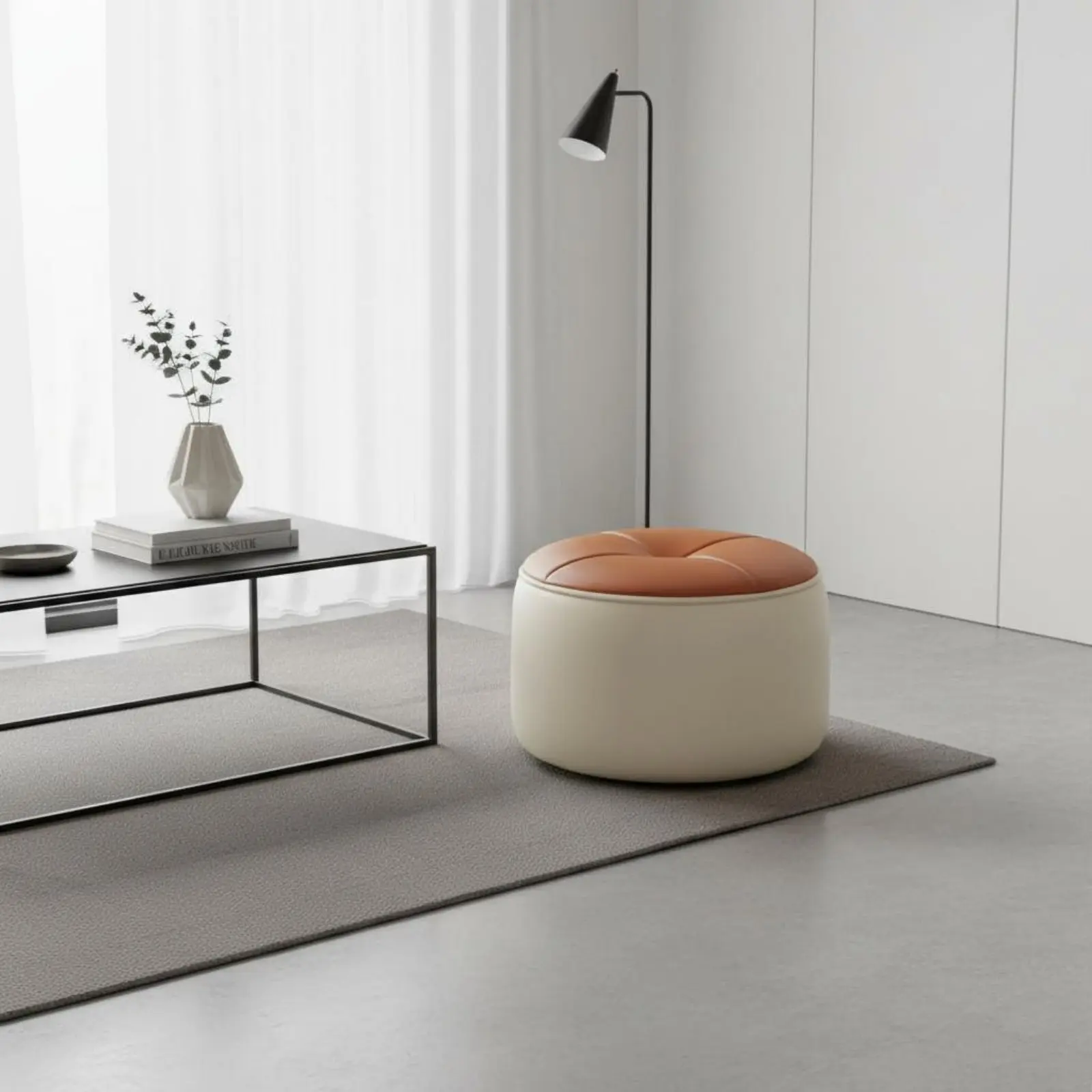 Round Padded Stool Space-Saving Round Padded Footstool Entryway Shoe Stool Sturdy & Long-Lasting Low Leather Footstool Easy To
Round Padded Stool Space-Saving Round Padded Footstool Entryway Shoe Stool Sturdy & Long-Lasting Low Leather Footstool Easy To