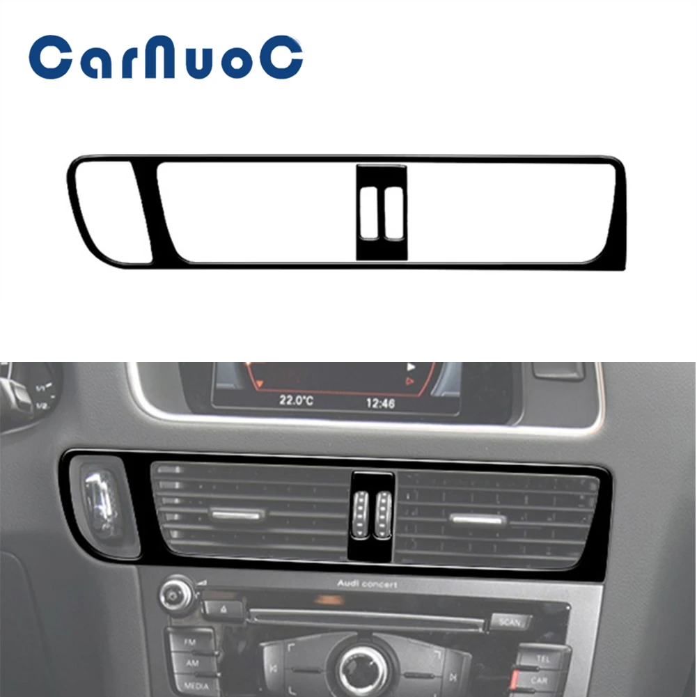 For Audi Q5 2009-2013 2014 2015 2016 2017 Console Central Air Outlet Trim Car Interior Black Stickers Auto Cover Accessories
For Audi Q5 2009-2013 2014 2015 2016 2017 Console Central Air Outlet Trim Car Interior Black Stickers Auto Cover Accessories