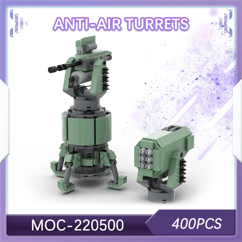 400PCS Weapons Anti-Air Turrets Building Block Model Brick Set Creative Gifts Soldier Corps Army Miniature DIY BOYS MOC-220500
400PCS Weapons Anti-Air Turrets Building Block Model Brick Set Creative Gifts Soldier Corps Army Miniature DIY BOYS MOC-220500