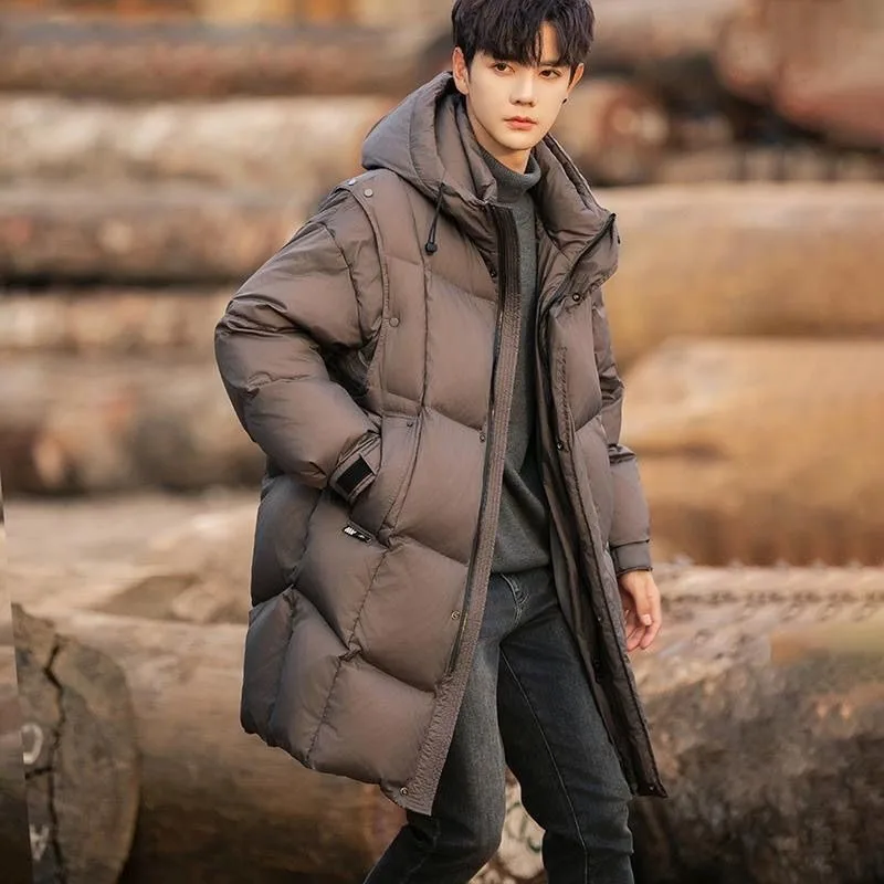 White Duck Down Warmth Hooded Trendy Loose Thick Coat New Mid-length Down Jacket Winter Featuring Goes Well All Kinds Outfits
White Duck Down Warmth Hooded Trendy Loose Thick Coat New Mid-length Down Jacket Winter Featuring Goes Well All Kinds Outfits