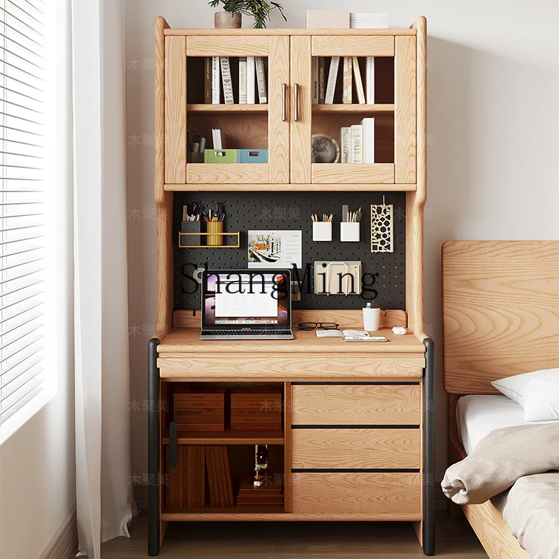 SM solid wood folding desk bookcase small apartment computer table bookshelf bedroom telescopic table
SM solid wood folding desk bookcase small apartment computer table bookshelf bedroom telescopic table