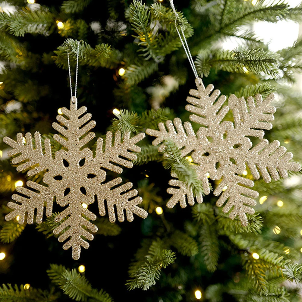4pcs Christmas Hanging Snowflake Decoration Sturdy Xmas Tree Pendants Winter Party Ornament Unique Wall Garden
4pcs Christmas Hanging Snowflake Decoration Sturdy Xmas Tree Pendants Winter Party Ornament Unique Wall Garden