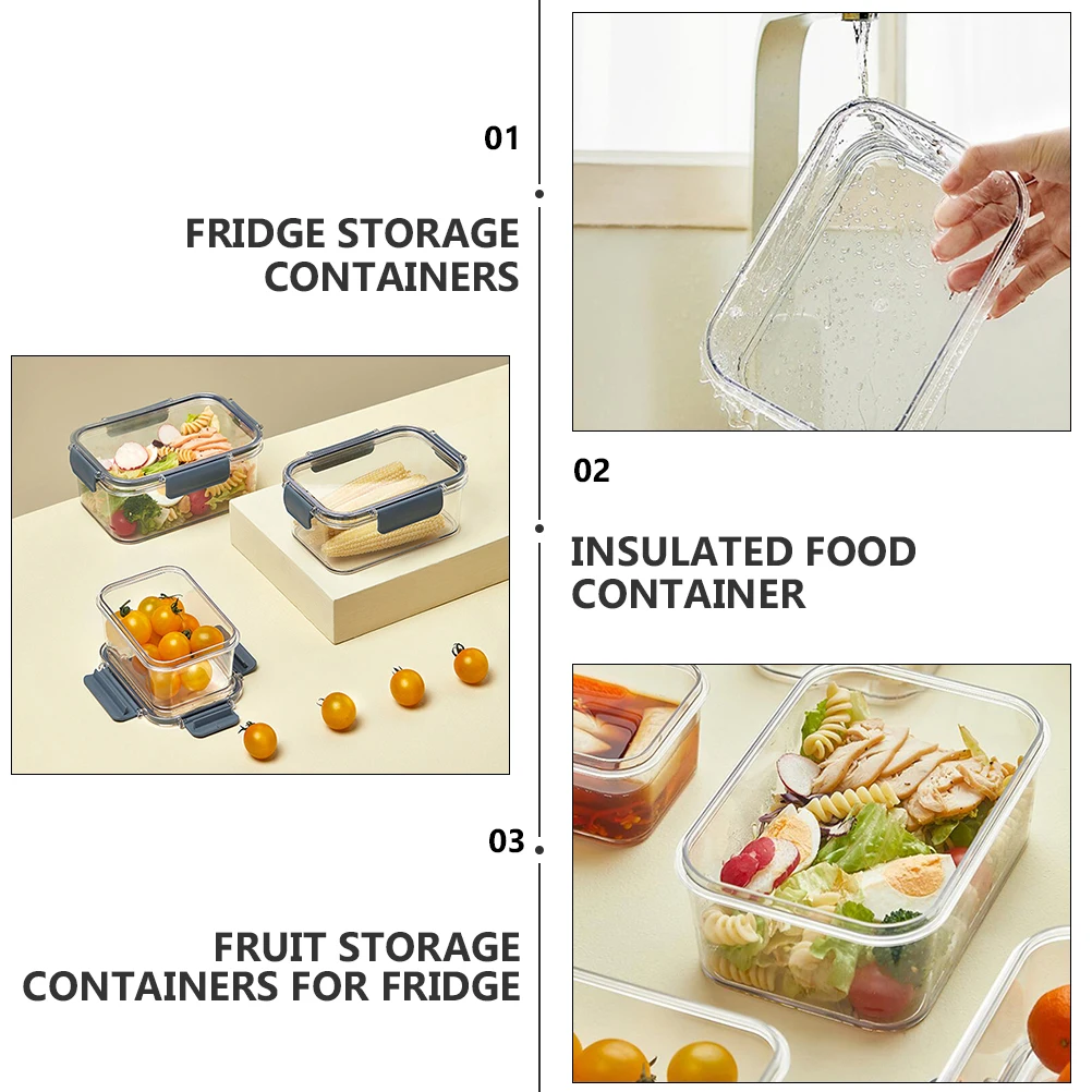 Airtight Food Storage Box 450ml Leak Proof Containers for Refrigerator Crisper Plastic Insulated Sealed Fruit ganizer
Airtight Food Storage Box 450ml Leak Proof Containers for Refrigerator Crisper Plastic Insulated Sealed Fruit ganizer
