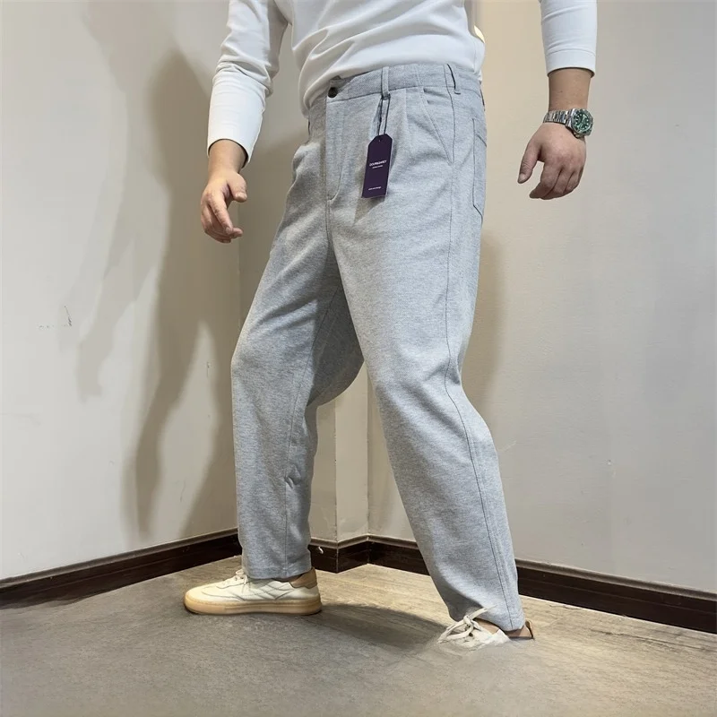 Spring Casual Cotton Knitted Loose Wide Leg Cone aped Faion Nine Point Men's Pants Straight Tube Long Trousers Youth Vita...
Spring Casual Cotton Knitted Loose Wide Leg Cone aped Faion Nine Point Men's Pants Straight Tube Long Trousers Youth Vita...