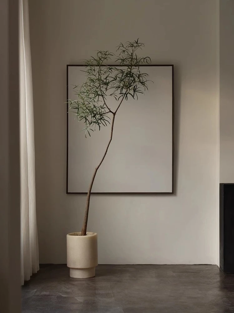 Wabi Sandy Wind Large Green Plant Bucket Micro Transparent Texture Vase Simple Designer Flower Ware Living Room
Wabi Sandy Wind Large Green Plant Bucket Micro Transparent Texture Vase Simple Designer Flower Ware Living Room